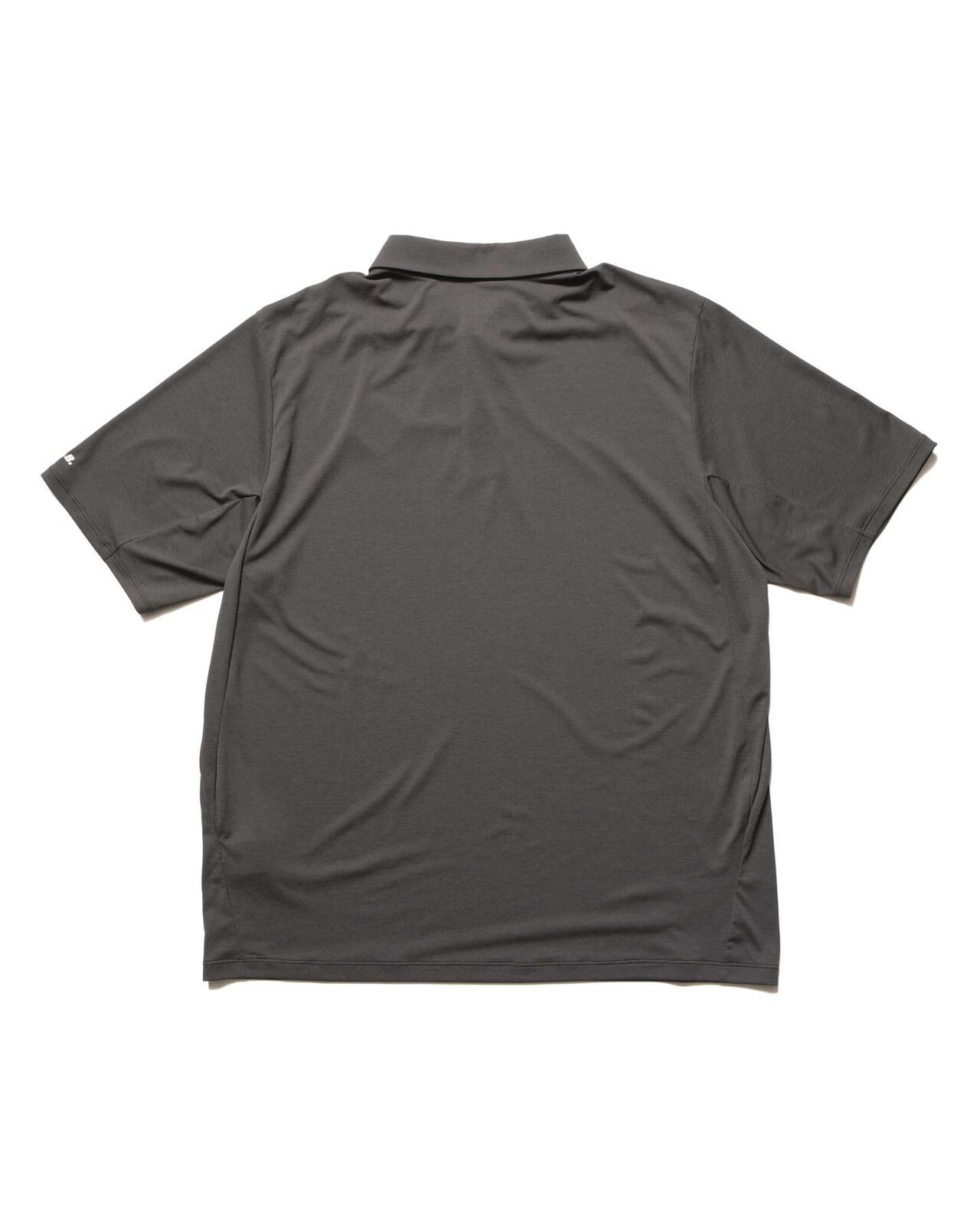 S/S TECH POLO,CHARCOAL GRAY, large image number 1
