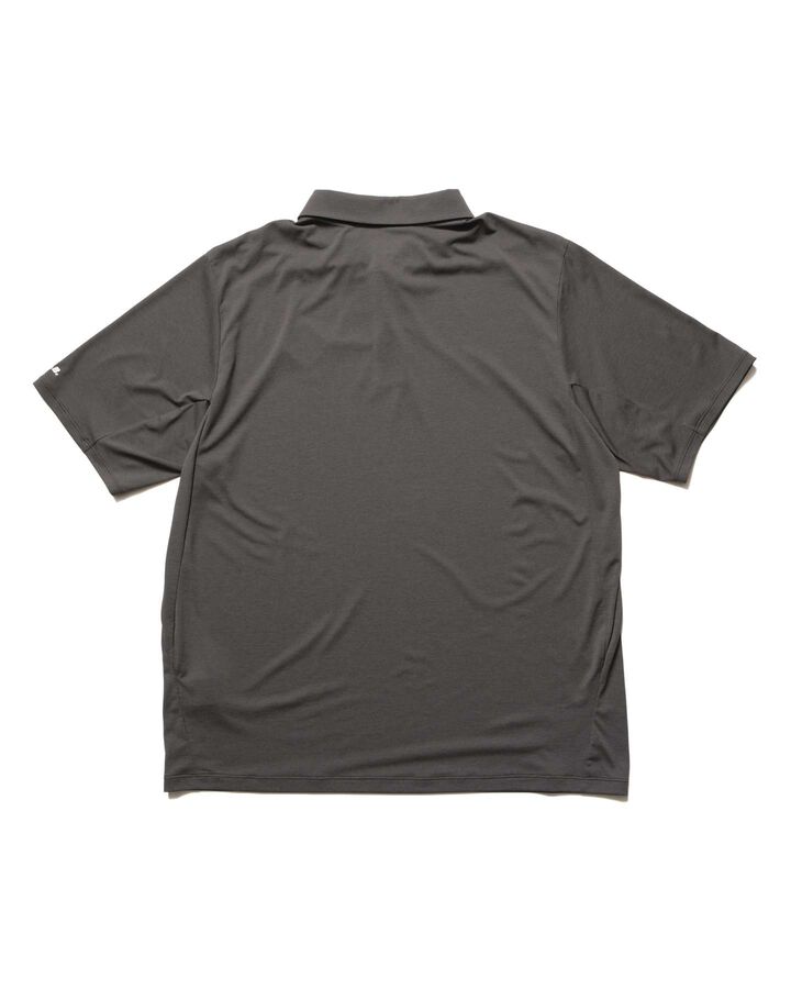 S/S TECH POLO,CHARCOAL GRAY, medium image number 1