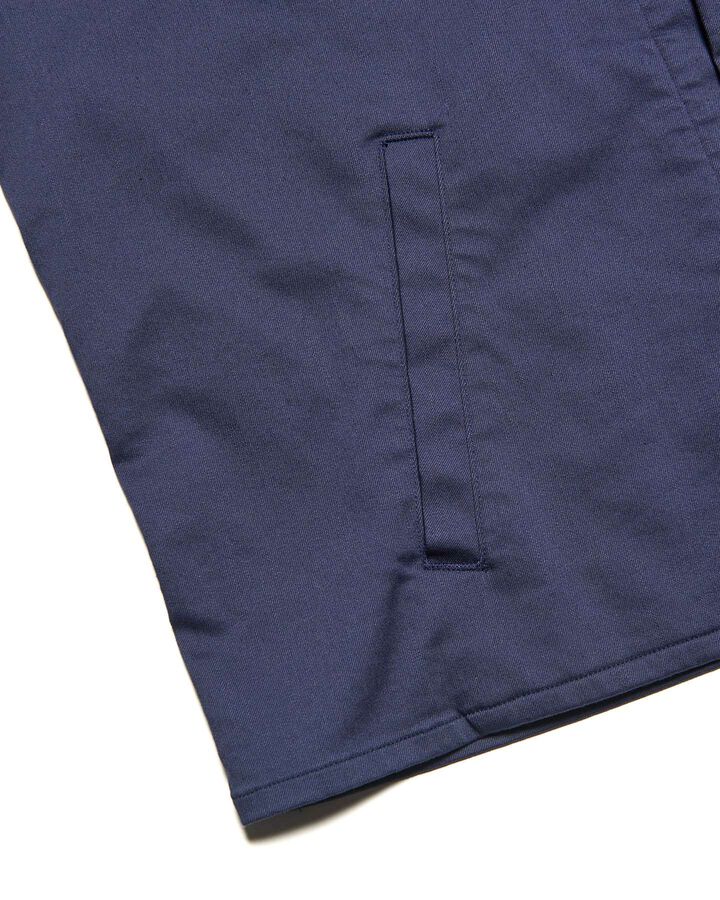 STRETCH TWILL FATIGUE SHIRT,NAVY, medium image number 3