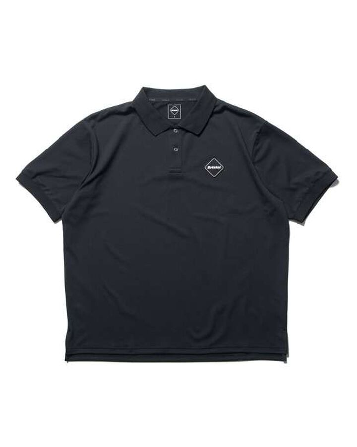 EMBLEM POLO,BLACK, medium