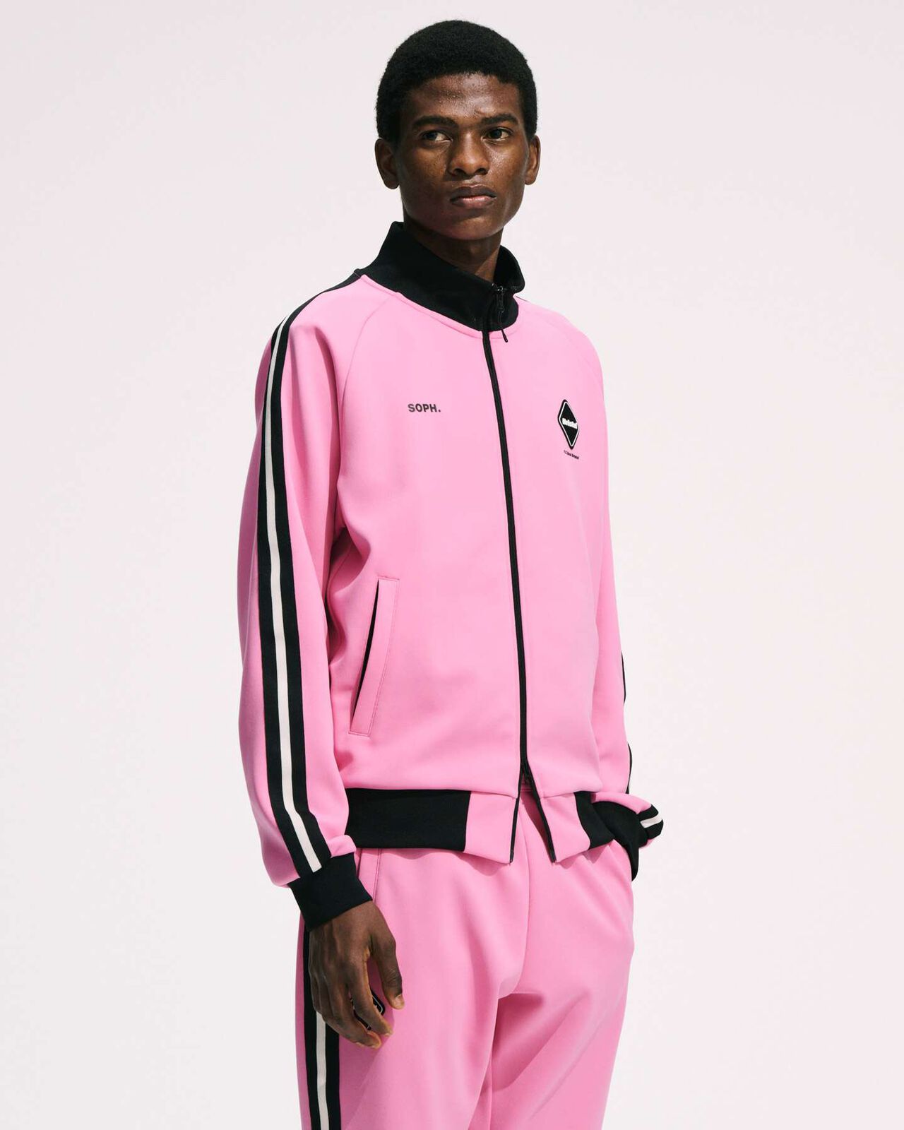 TRAINING TRACK JACKET,BLACK, large image number 5