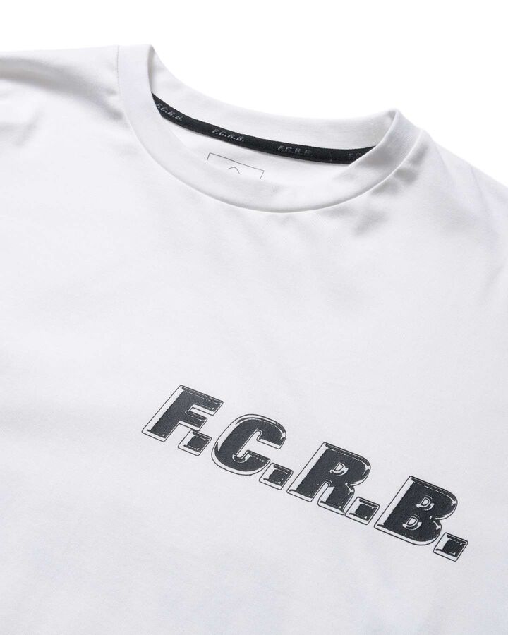 SHADOW EMBLEM L/S TEE,WHITE, medium image number 2