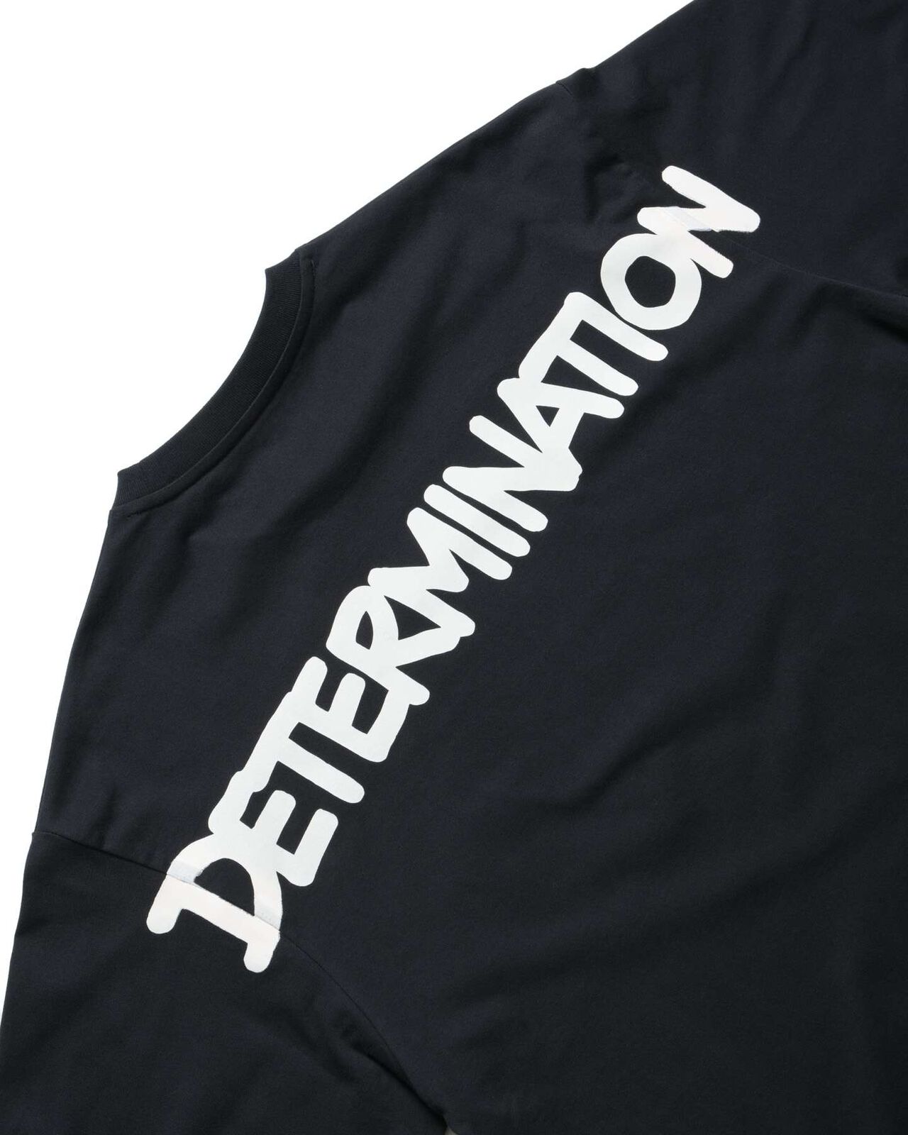 ERIC HAZE: DETERMINATION BAGGY TEE,BLACK, large image number 2