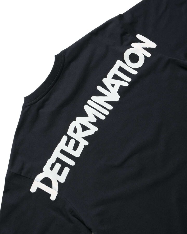 ERIC HAZE: DETERMINATION BAGGY TEE,BLACK, medium image number 2