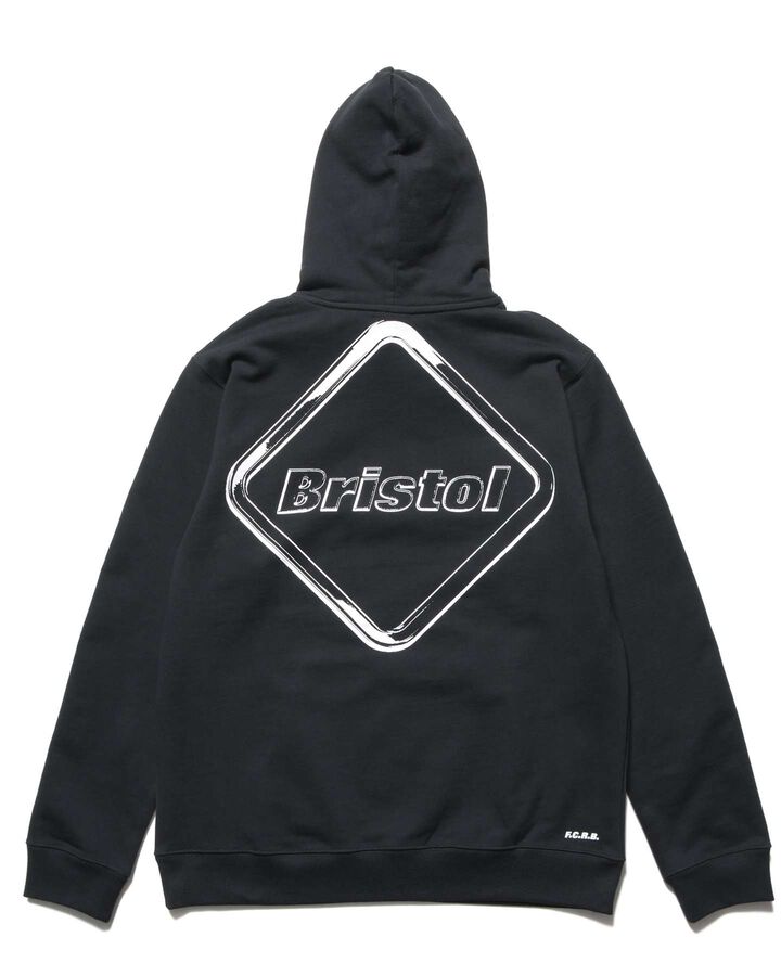 SHADOW EMBLEM SWEAT HOODIE,BLACK, medium image number 1