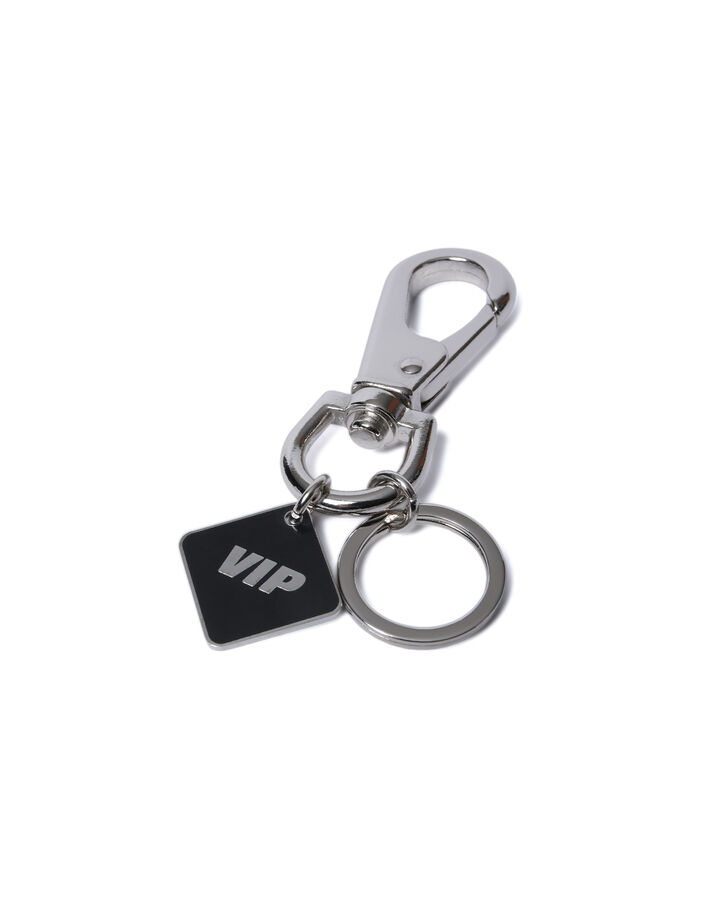 EMBLEM KEYRING,SILVER, medium image number 1