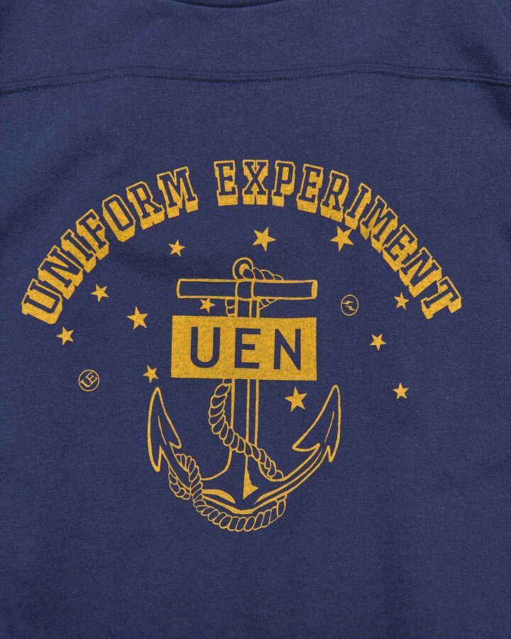 UEN FOOTBALL TEE,NAVY, medium image number 2