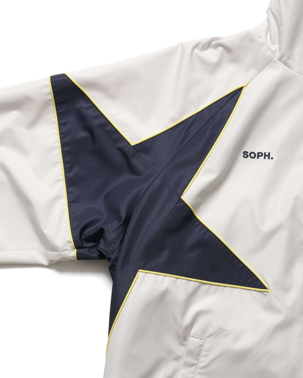 STAR WARM-UP JACKET,OFF WHITE, large image number 3