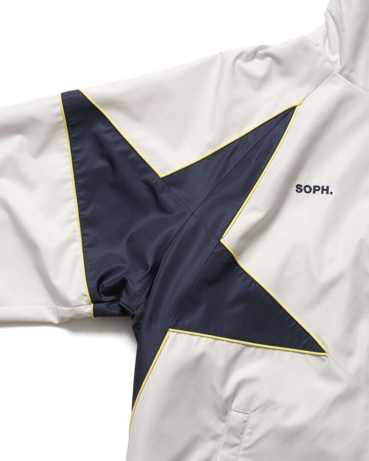 STAR WARM-UP JACKET,OFF WHITE, medium image number 3