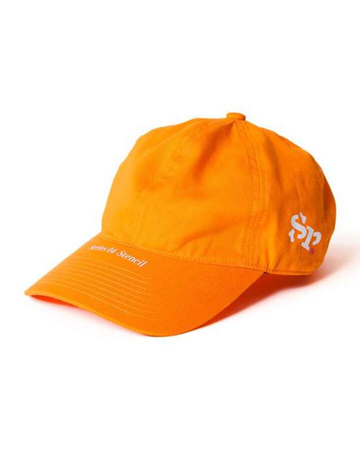 SIMON TAYLOR: LOGO CAP,ORANGE, medium