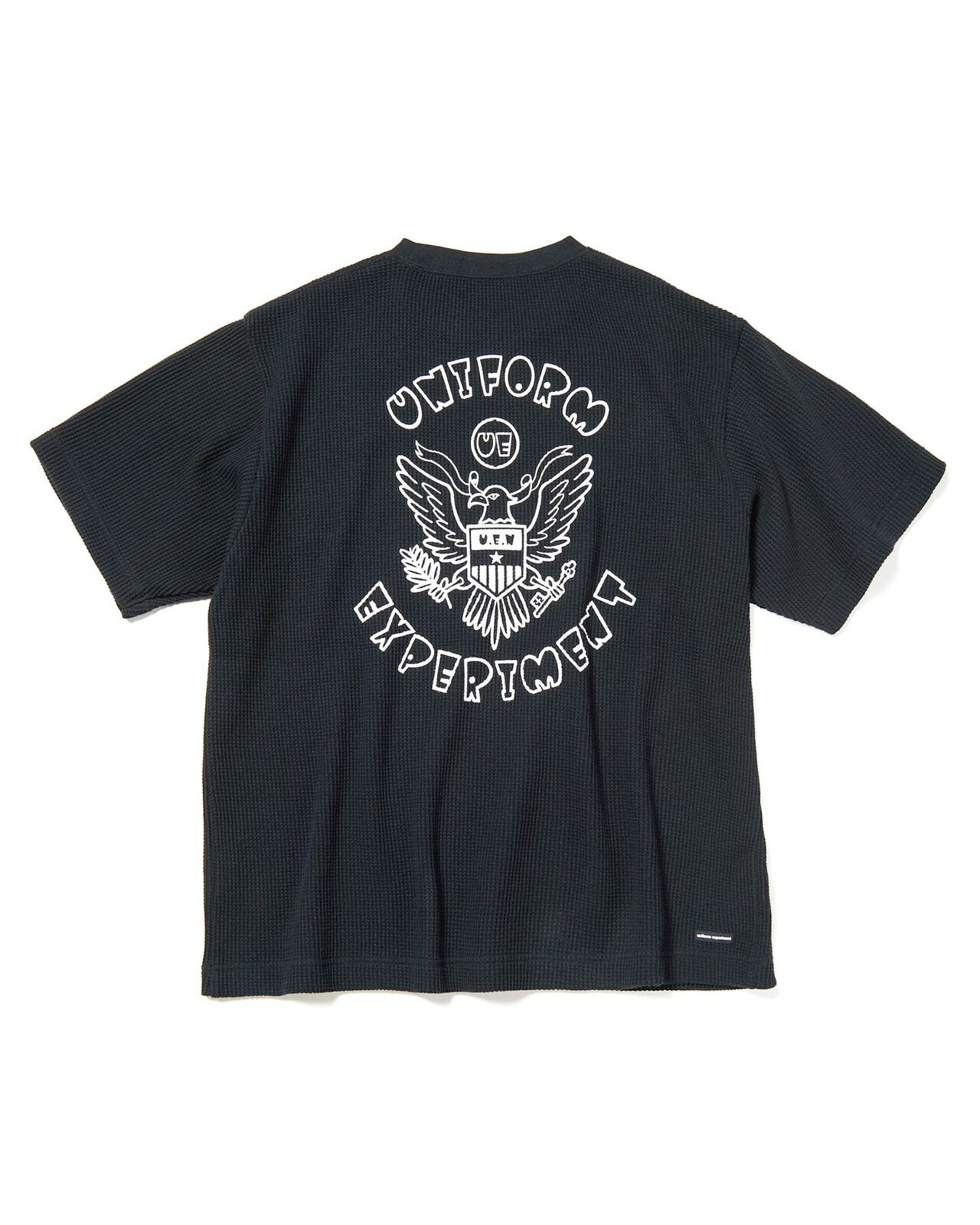 UE NAVY WAFFLE TEE,BLACK, large image number 1