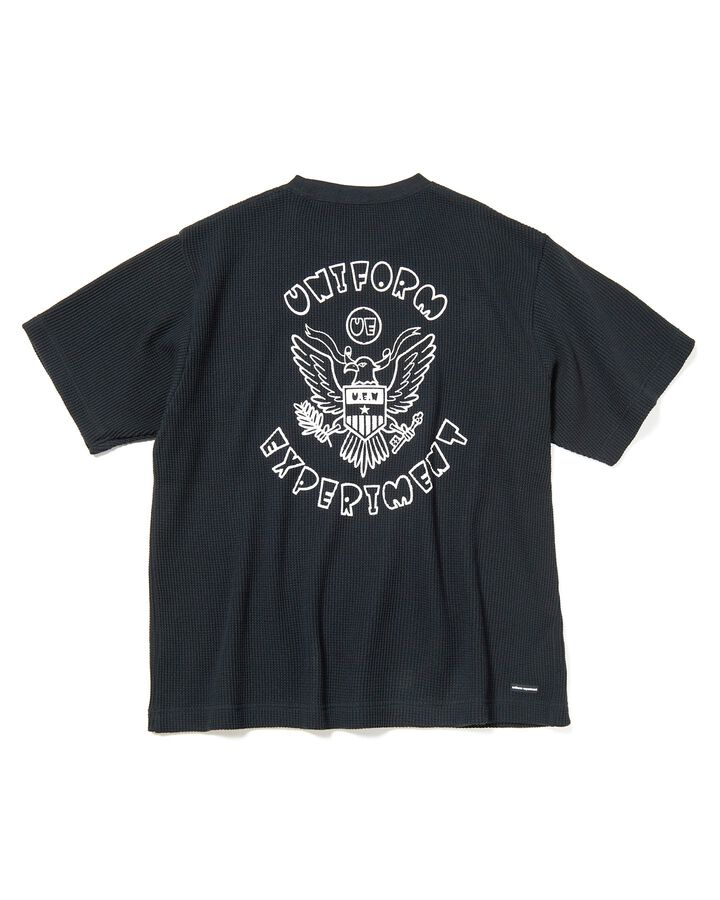 UE NAVY WAFFLE TEE,BLACK, medium image number 1