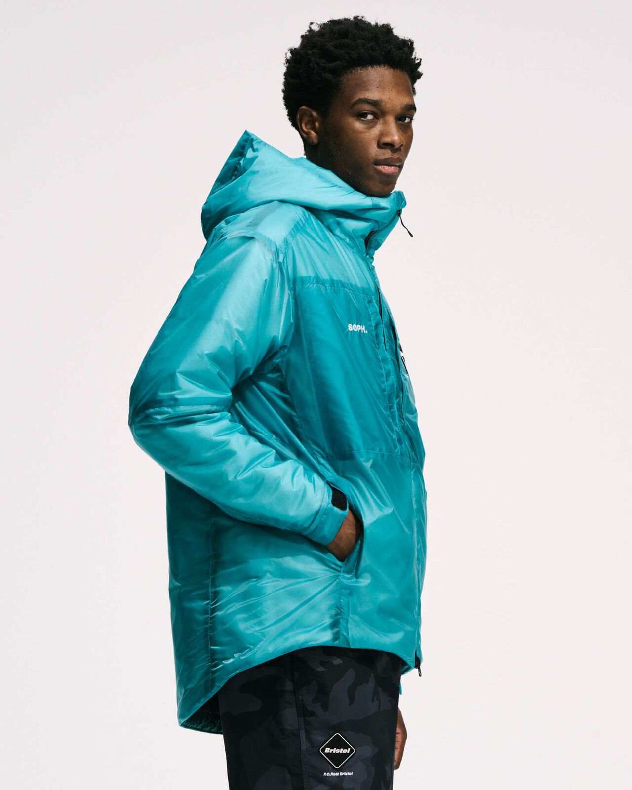 INSULATION HOODED JACKET,BLACK, large image number 8