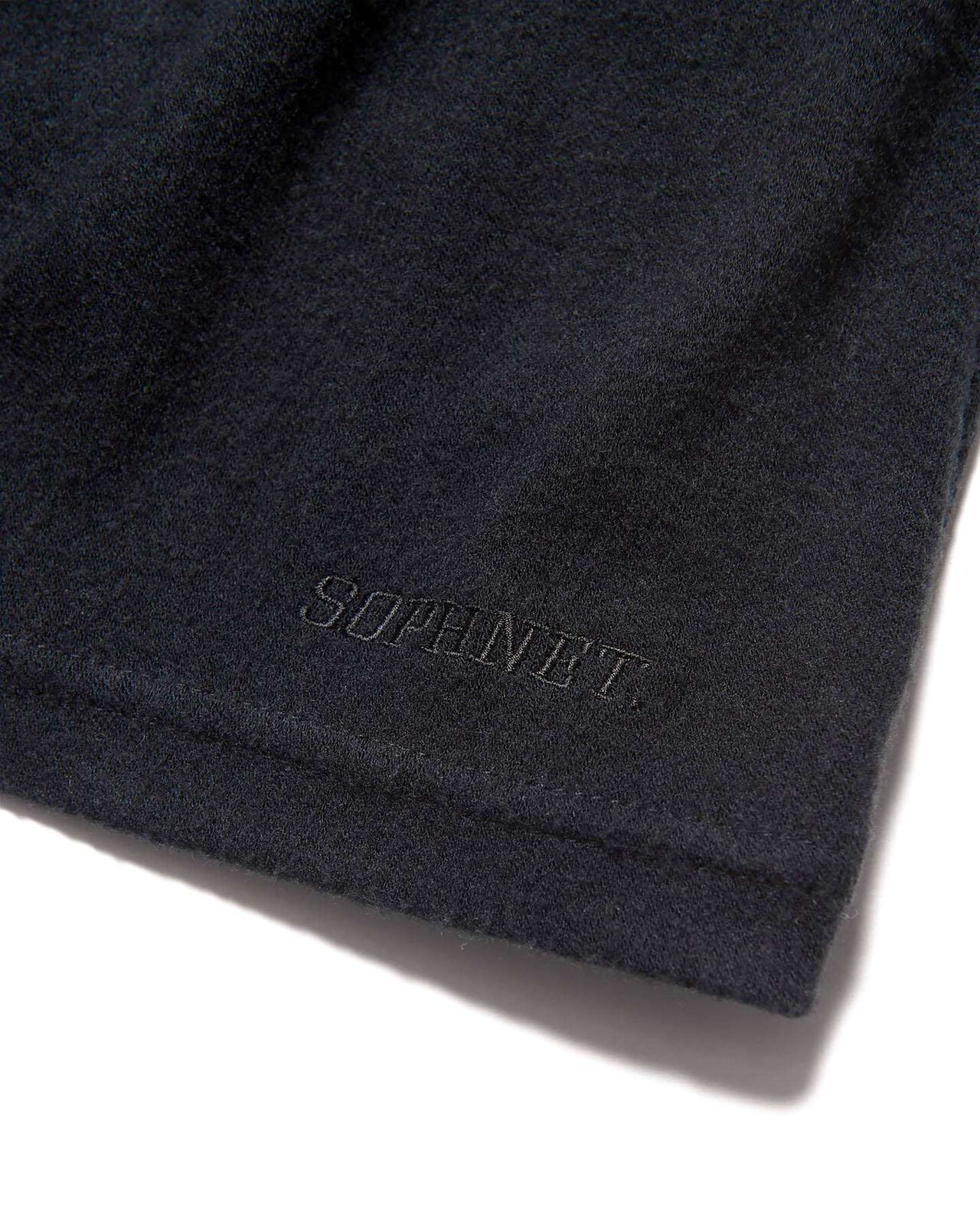 MICRO FLEECE TURTLENECK TOP,BLACK, large image number 3