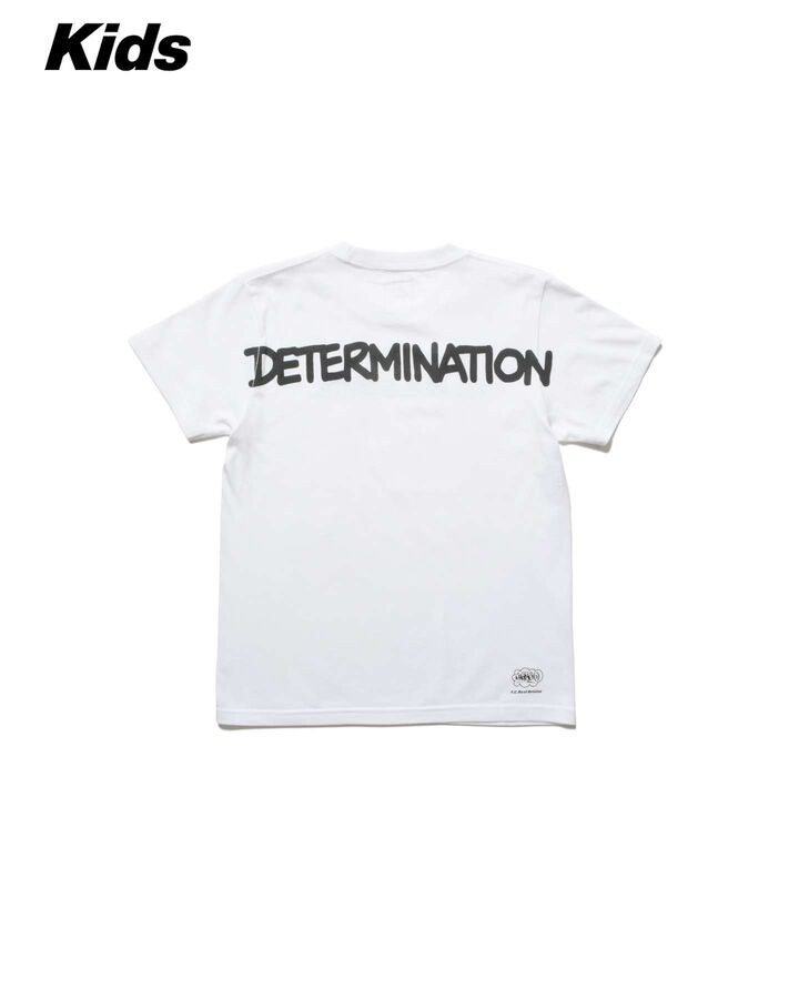 ERIC HAZE: DETERMINATION TEE,WHITE, medium image number 1