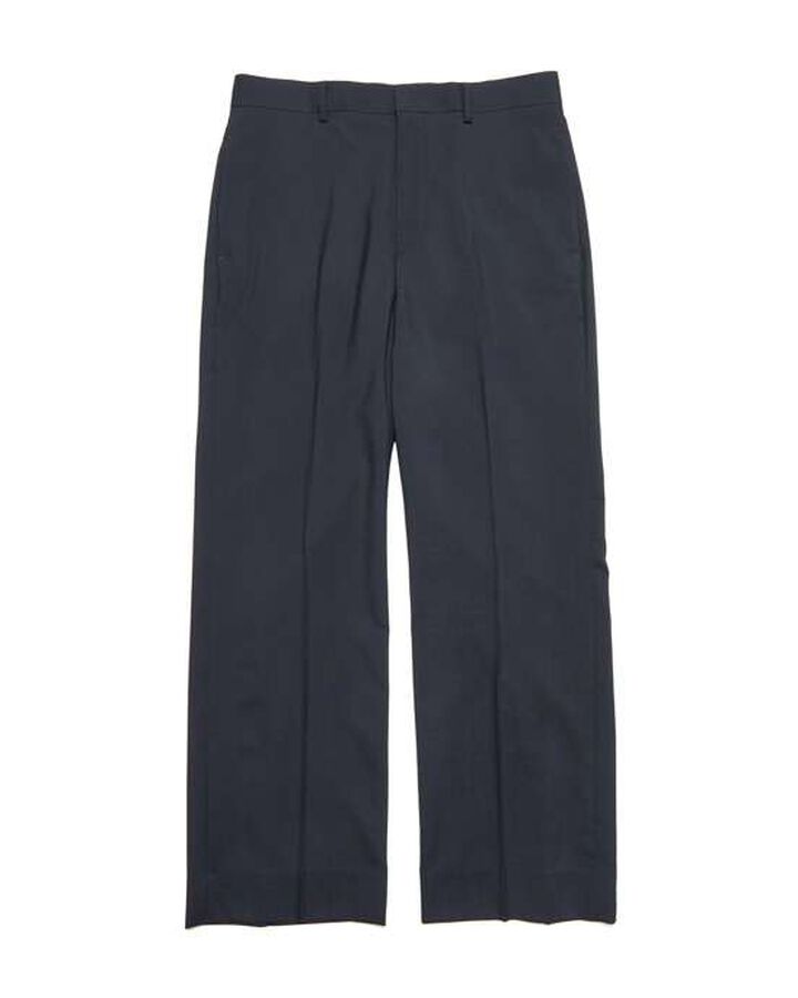 SUMMER MERINO WOOL STRAIGHT FIT SLACKS