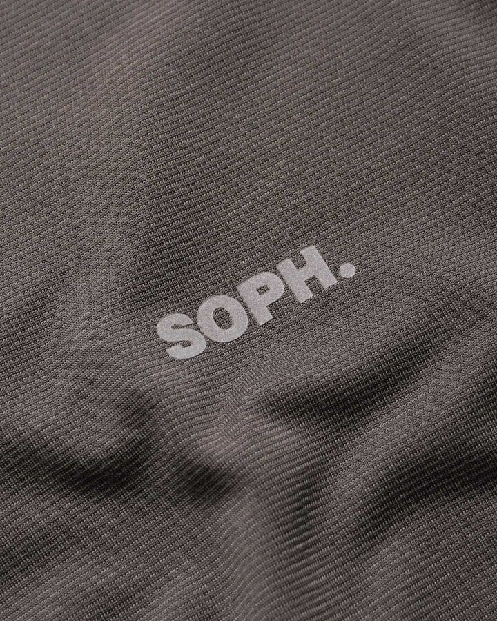 POLARTEC L/S WORKOUT TOP,CHARCOAL GRAY, medium image number 3