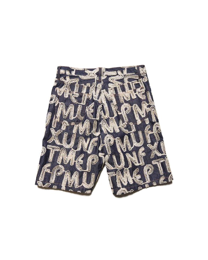 OVERFLOW DENIM SHORTS,INDIGO, medium image number 1