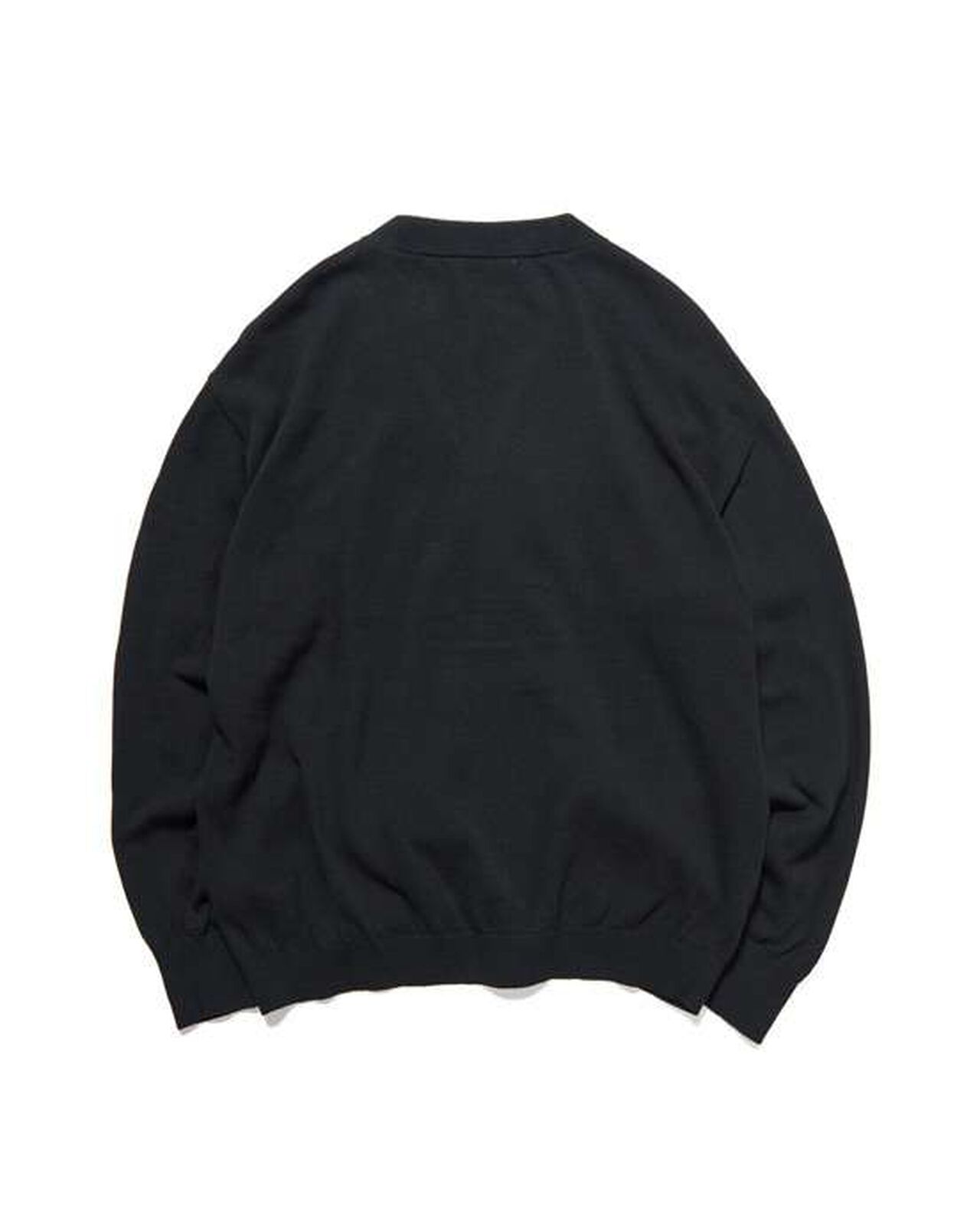 STENCIL LOGO CARDIGAN,BLACK, large image number 1
