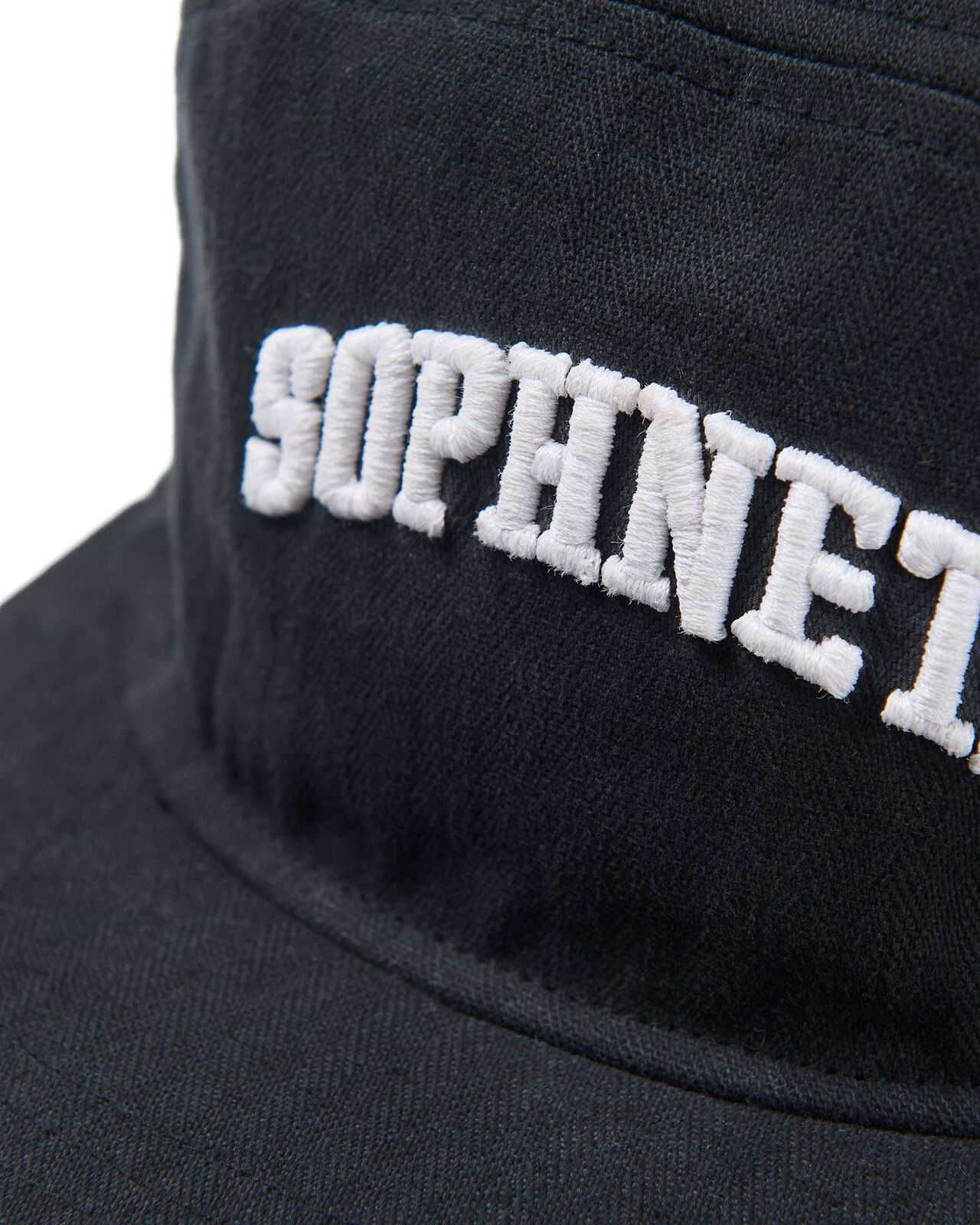 DAMAGED COLLEGE LOGO CAP,BLACK, large image number 1