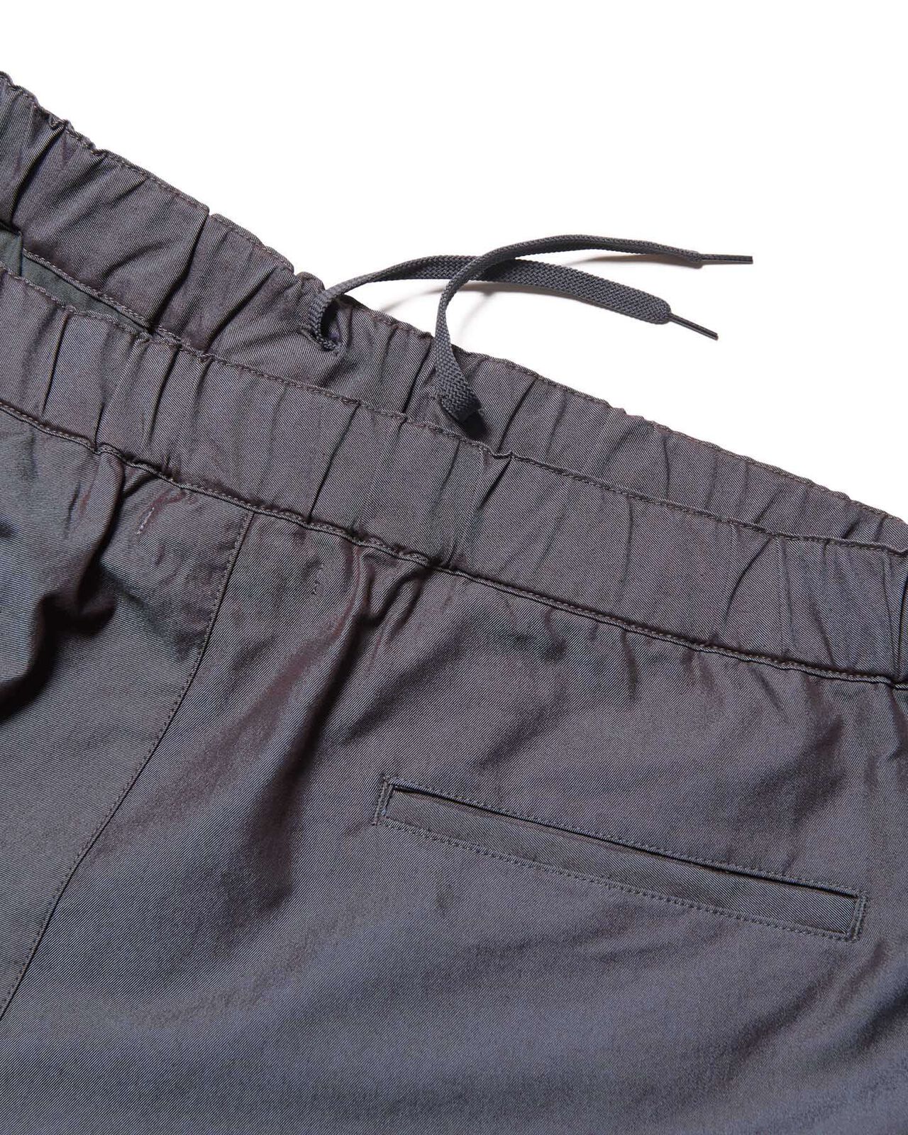 CHAMBRAY EASY SHORTS,GRAY, large image number 2