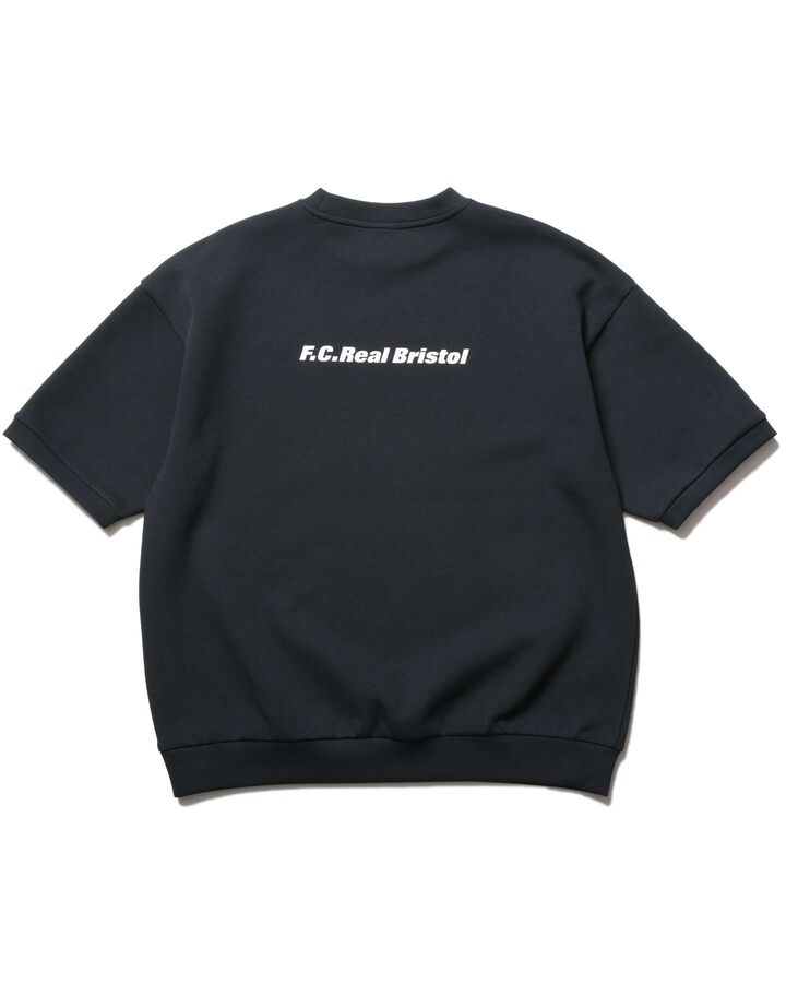 TECH SWEAT S/S CREWNECK TOP,BLACK, medium image number 1