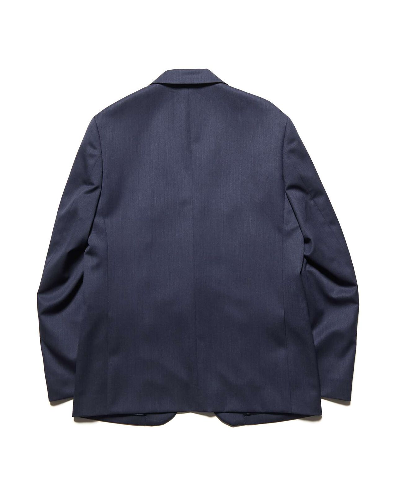 WOOL GABARDINE STANDARD 2-BUTTON JACKET,NAVY, large image number 1