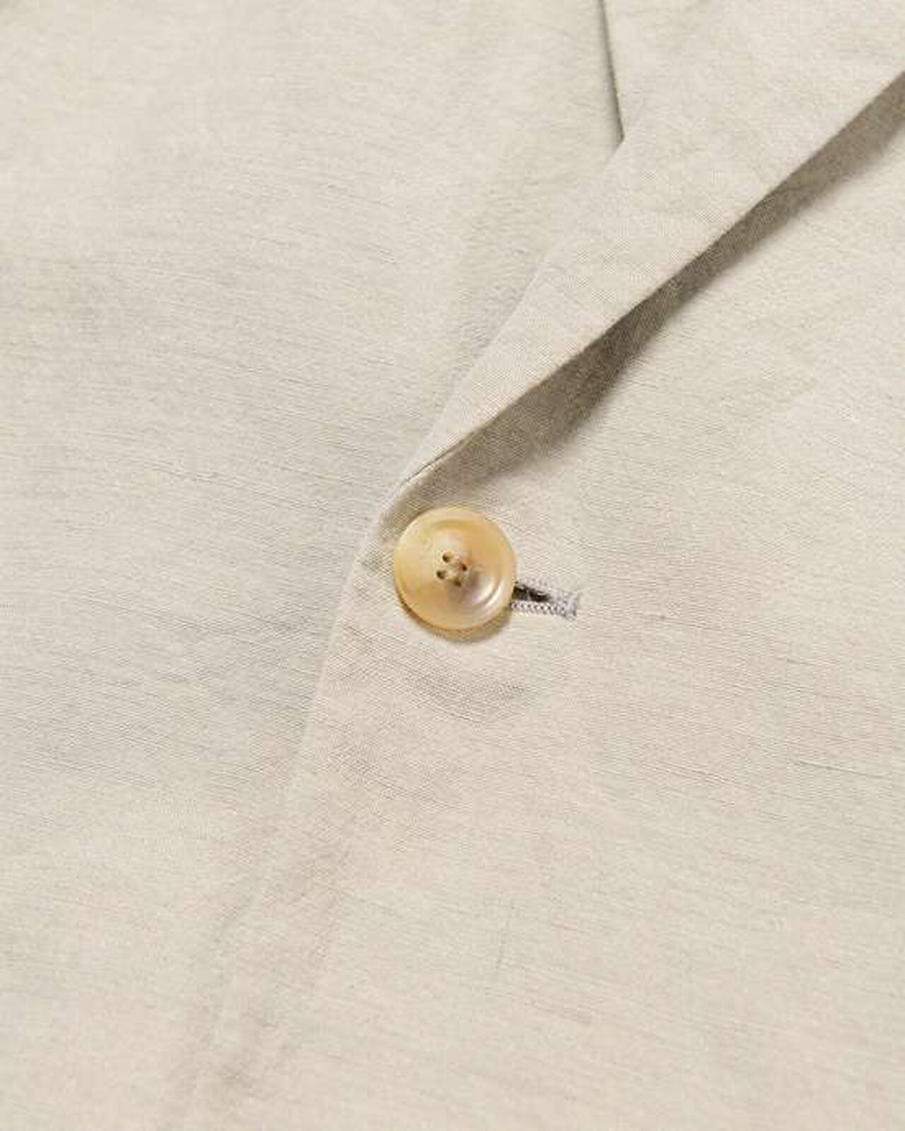 LINEN WOOL RELAX FIT 1BUTTON BLAZER,BEIGE, large image number 3