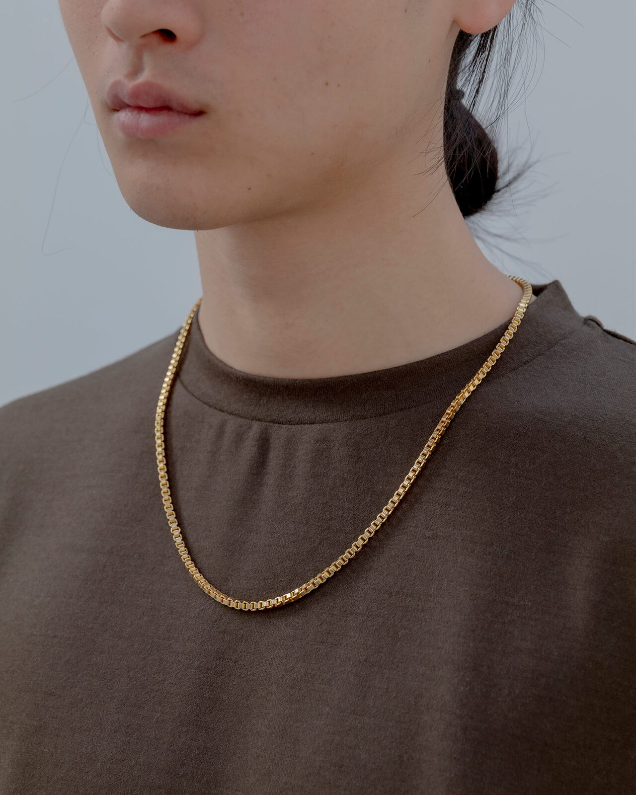 VENETIAN CHAIN NECKLACE,GOLD, large image number 4