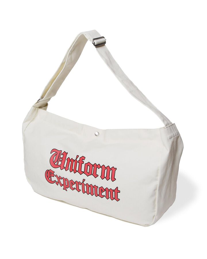 GOTHIC LOGO P.B. BAG,WHITE, medium