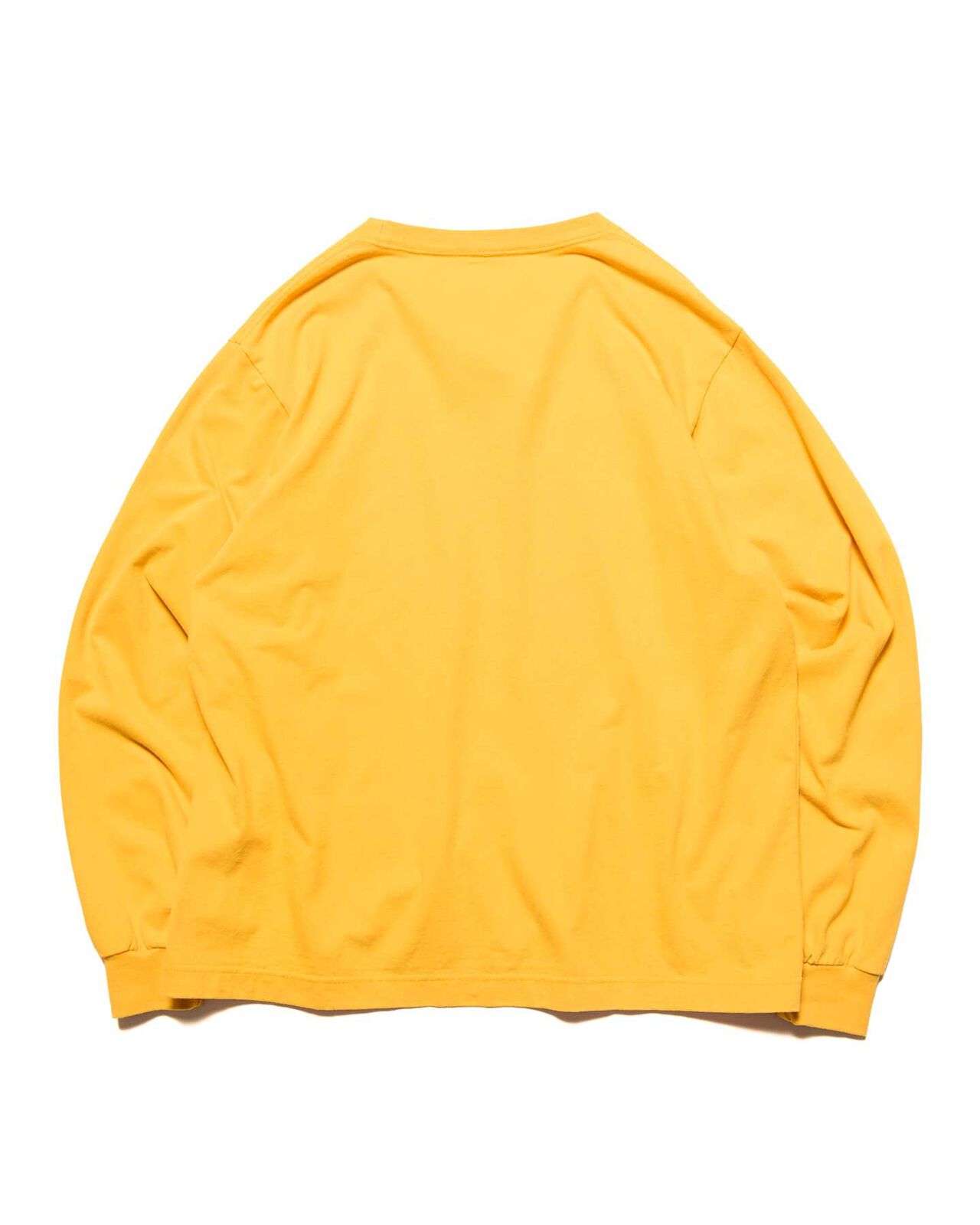 VINTAGE LOGO L/S WIDE TEE,YELLOW, large image number 1