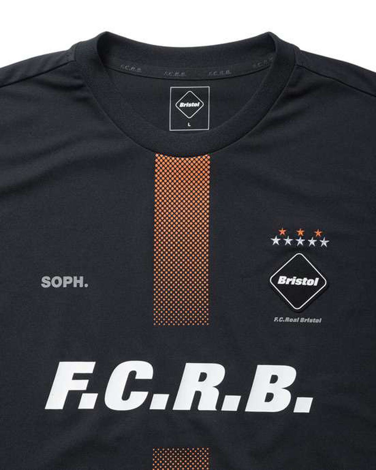 L/S GAME SHIRT,BLACK, large image number 2