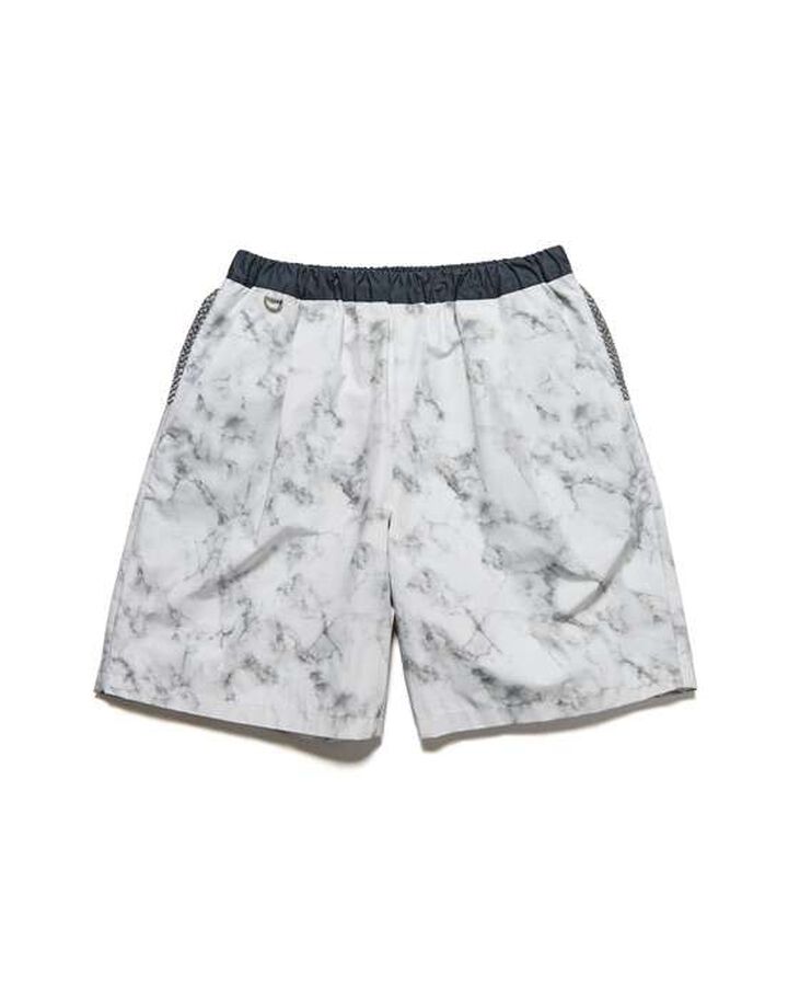 MARBLE TECH SHORTS,WHITE, medium image number 0