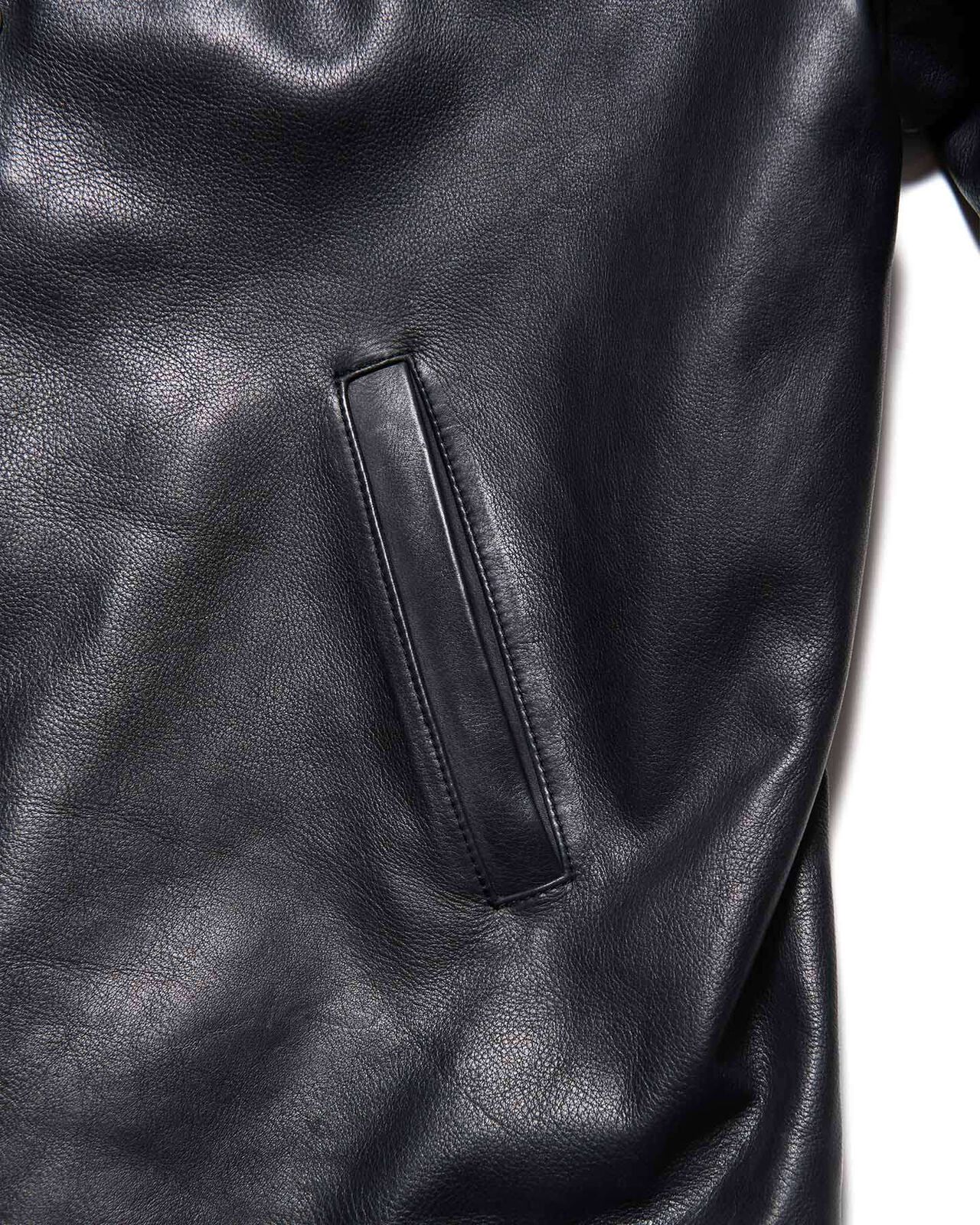 LEATHER COACH BLOUSON,BLACK, large image number 3