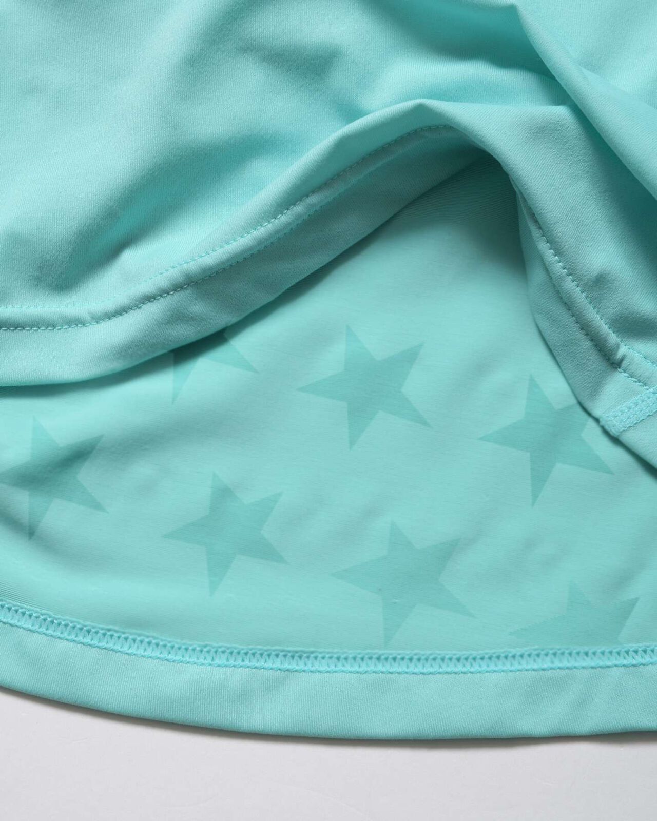 FREEZE TECH MOCKNECK L/S TOP,TURQUOISE, large image number 4