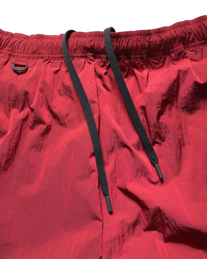 BIG LOGO NYLON EASY PANTS,RED, medium image number 4