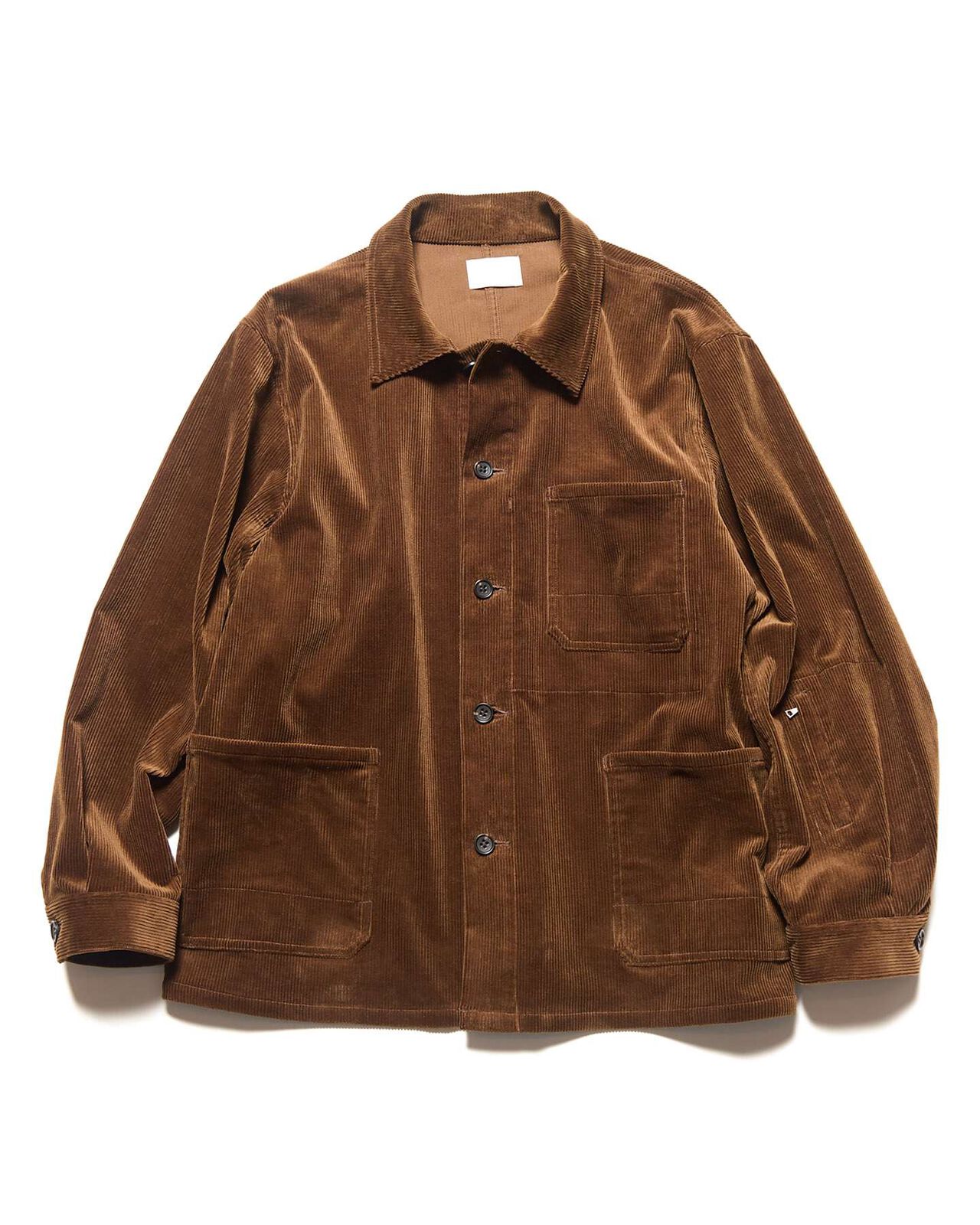 CORDUROY COVERALL,BROWN, large image number 0