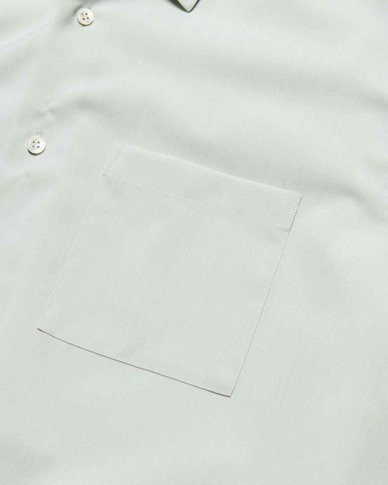 HIGH-TWIST POPLIN RELAX-FIT S/S SHIRT,LIGHT GREEN, large image number 2