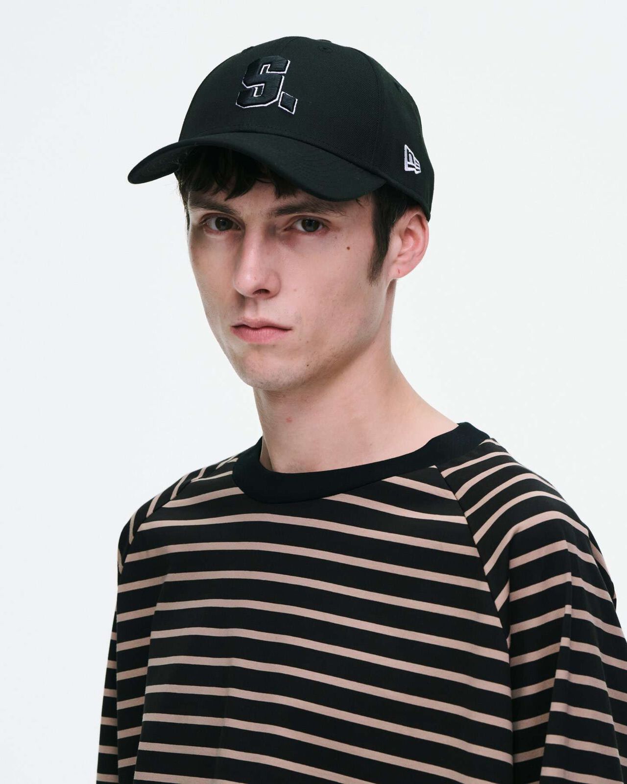 NEW ERA S. 9FORTY CAP,BLACK, large image number 3