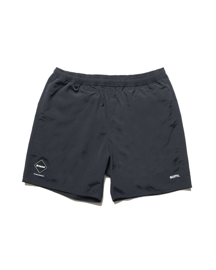 NYLON EASY SHORTS,BLACK, medium