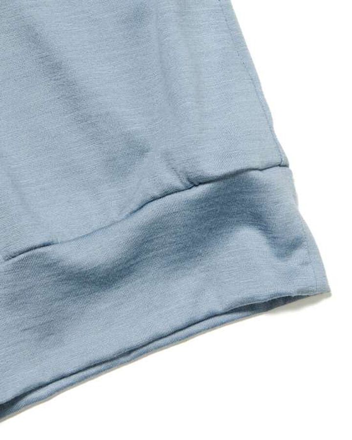 WASHABLE WOOL L/S TOP,LIGHT BLUE, medium image number 3