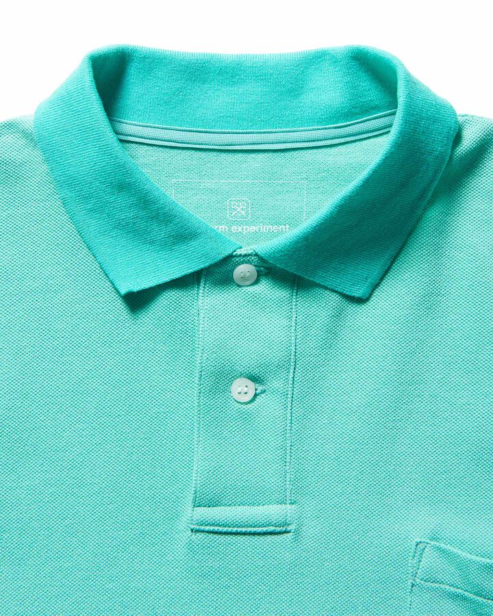 L/S POCKET BAGGY POLO,SAX, medium image number 2