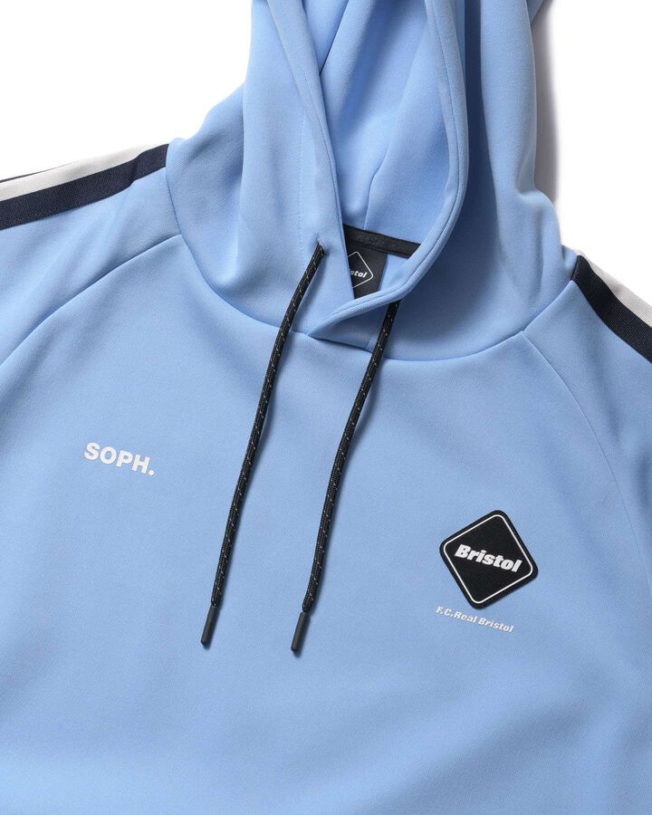 TRAINING TRACK HOODIE,LIGHT BLUE, medium image number 2