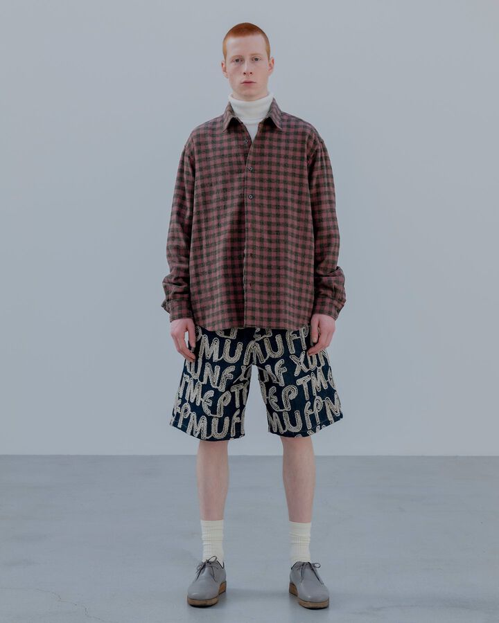 OVERFLOW DENIM SHORTS,INDIGO, medium image number 5