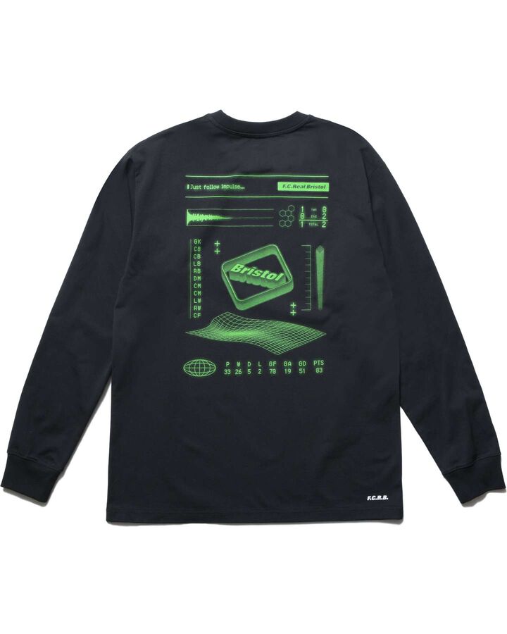 ANALYTICAL L/S TEE,BLACK, medium image number 1
