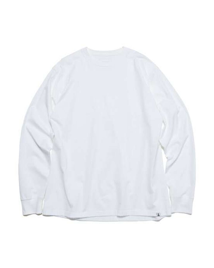 ESSENTIAL L/S TEE,WHITE, medium image number 0