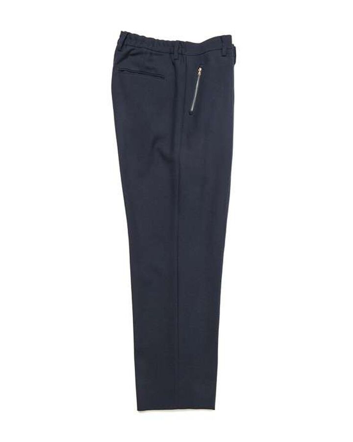 ZIP POCKET SLACKS,NAVY, medium image number 2