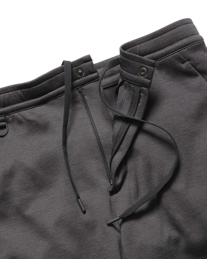 QUARTER KNIT ESSENTIAL PANTS,CHARCOAL GRAY, medium image number 3