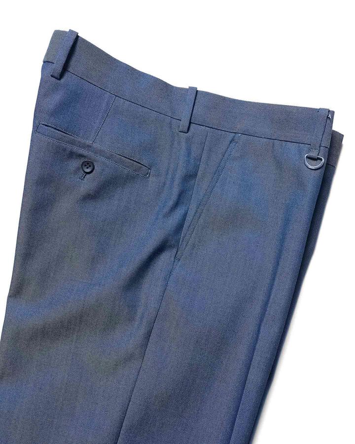 DENIM CLASSIC SLACKS,NAVY, medium image number 3