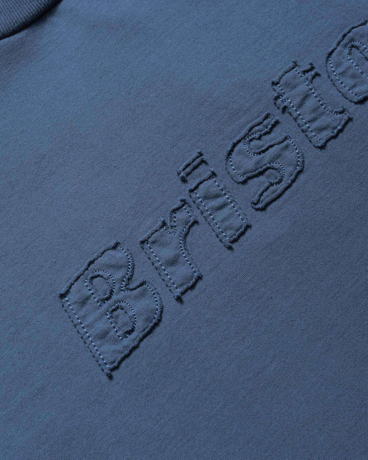 CUT-OFF LOGO S/S TEE,BLUE, large image number 2